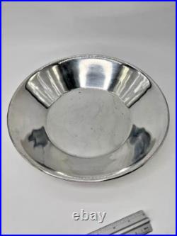 Merle F Faber Signed Large Mid-Century Modern Bowl 12 Round Rare Decor Merle F Faber Signed Large Mid-Century Modern Bowl 12 Round Rare Decor