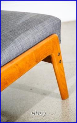 Mid Century Danish Modern Lounge Chair Recliner Christian Sorensen Teak Oak Mcm