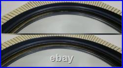 Mid-Century Hexagonal Art Pottery Decorative Wall Mirror Rare MCM Wall Mirror