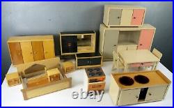 Mid Century MODERNIST Bauhaus MINIATURE Furniture GERMANY Perriand PROUVE rare