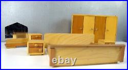 Mid Century MODERNIST Bauhaus MINIATURE Furniture GERMANY Perriand PROUVE rare