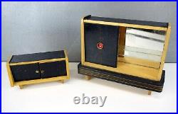 Mid Century MODERNIST Bauhaus MINIATURE Furniture GERMANY Perriand PROUVE rare