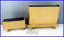 Mid Century MODERNIST Bauhaus MINIATURE Furniture GERMANY Perriand PROUVE rare