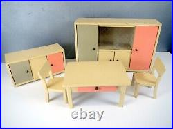 Mid Century MODERNIST Bauhaus MINIATURE Furniture GERMANY Perriand PROUVE rare