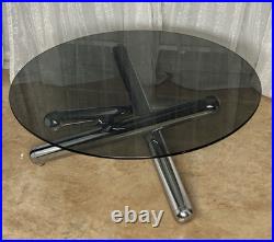 Mid-Century, Modern? Chrome Jax Coffee Table Extremely Rare Find, Milo Baughman