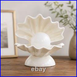 Mid-Century Modern Clam Oyster Shell Lamp RARE