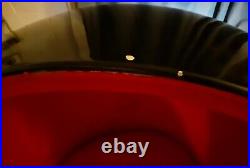Mid Century Modern Eero Aarnio Ball Chair Authentic 1960s Red Black Sturdy Rare