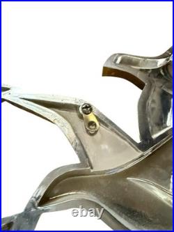 Mid-Century Modern Flock of Birds By Syroco Large Wall Art Rare Gold USA