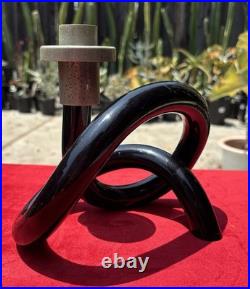 Mid-Century Modern (MCM) Dorothy Thorpe Lucite Acrylic Pretzel 1960s-1970s. Rare