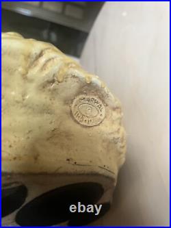 Mid Century Modern Persian Kitty Cat Statue Marwel Resin Large 1960s RARE HTF