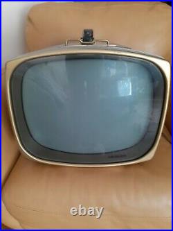 Mid Century Modern RCA Victor Deluxe Console Television TV working rare color