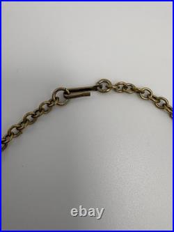 Mid-Century Modern Rare Brutalist Necklace GSM Abstract Pendant/ Chain 13