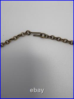 Mid-Century Modern Rare Brutalist Necklace GSM Abstract Pendant/ Chain 13