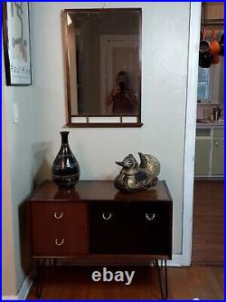 Mid Century Modern Rare G. Plan E. Gomme Sideboard or Bar with Mirror