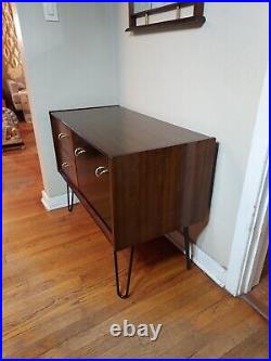 Mid Century Modern Rare G. Plan E. Gomme Sideboard or Bar with Mirror