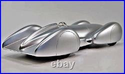 Mid Century Modern Sculpture Rare Art Deco Antique Vintage Race Sport Car Racing