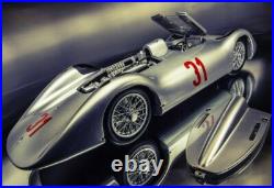Mid Century Modern Sculpture Rare Art Deco Antique Vintage Race Sport Car Racing