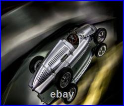 Mid Century Modern Sculpture Rare Art Deco Antique Vintage Race Sport Car Racing