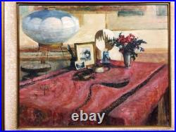 Mid Century Modern Tromp L'oeil rare Pierre Roussel