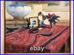 Mid Century Modern Tromp L'oeil rare Pierre Roussel