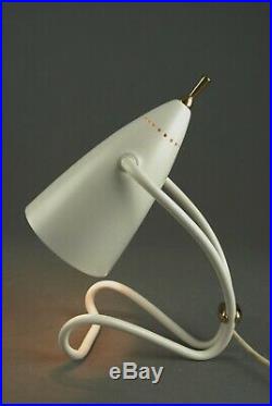 Mid Century Table Lamp Atomic Kalmar Stilnovo Vintage Italy 1950s 60s 70s RARE