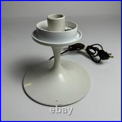 Mid-Century Vintage Rare Lamp with White Base Bill Curry LAUREL Lamp Co. Rare MCM
