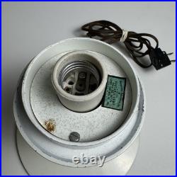 Mid-Century Vintage Rare Lamp with White Base Bill Curry LAUREL Lamp Co. Rare MCM