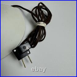 Mid-Century Vintage Rare Lamp with White Base Bill Curry LAUREL Lamp Co. Rare MCM