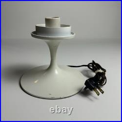 Mid-Century Vintage Rare Lamp with White Base Bill Curry LAUREL Lamp Co. Rare MCM