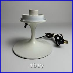Mid-Century Vintage Rare Lamp with White Base Bill Curry LAUREL Lamp Co. Rare MCM