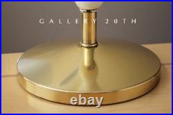 Mint! Rare White Ibex Rembrandt Table Lamp! 1956 MID Century Modern Art Thurston