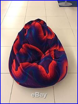 Mira-X Verner Panton Bean Bag Curved Design rare