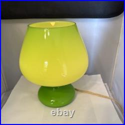 Opine Green Really Rare mid century modern table lamp