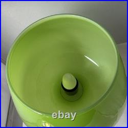 Opine Green Really Rare mid century modern table lamp