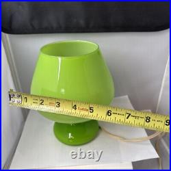 Opine Green Really Rare mid century modern table lamp