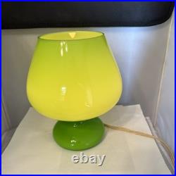 Opine Green Really Rare mid century modern table lamp