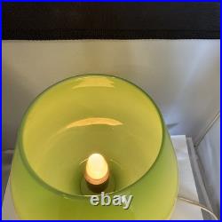 Opine Green Really Rare mid century modern table lamp