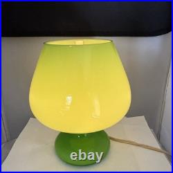 Opine Green Really Rare mid century modern table lamp