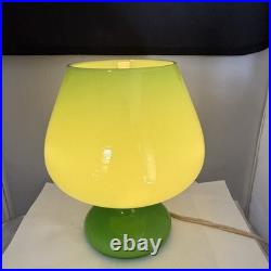 Opine Green Really Rare mid century modern table lamp