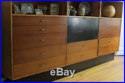 Original George Nelson 1952 BSC Storage Wall, Extremely Rare