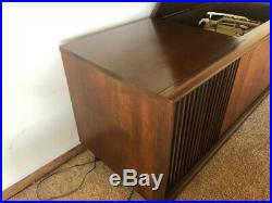 Packard Bell Stereo Console Credenza Vintage Mid Century Modern Danish Rare
