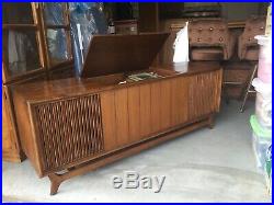 Packard Bell Stereo Console Credenza Vintage Mid Century Modern Rare