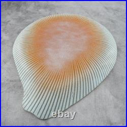 Paramecium-Shaped Art Glass Platter by Master ART DISH BOWL Maurice Heaton RARE
