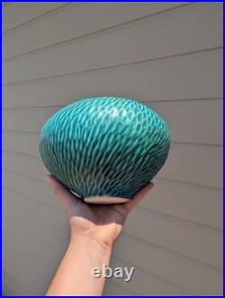 Paul Jeselskis Mid-Century Modern Blue-Green Vase- Rare Find