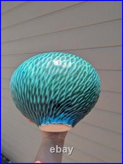 Paul Jeselskis Mid-Century Modern Blue-Green Vase- Rare Find