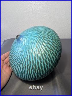Paul Jeselskis Mid-Century Modern Blue-Green Vase- Rare Find