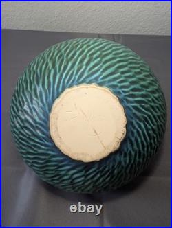 Paul Jeselskis Mid-Century Modern Blue-Green Vase- Rare Find