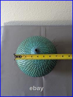 Paul Jeselskis Mid-Century Modern Blue-Green Vase- Rare Find
