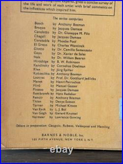 Picasso Rare Htf 1st Edition Vtg 1965 MID Century Mod Lithograph Print Art Book