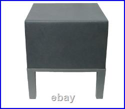 Quinze & Milan Monstro Project Mid-Century Modern Gray Ottoman Pouf Very Rare Quinze & Milan Monstro Project Mid-Century Modern Gray Ottoman Pouf Very Rare